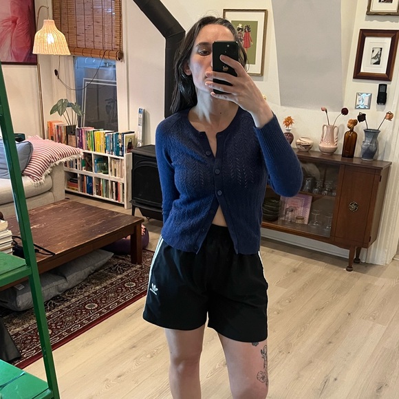 Vintage Esprit navy cardigan - Picture 1 of 9